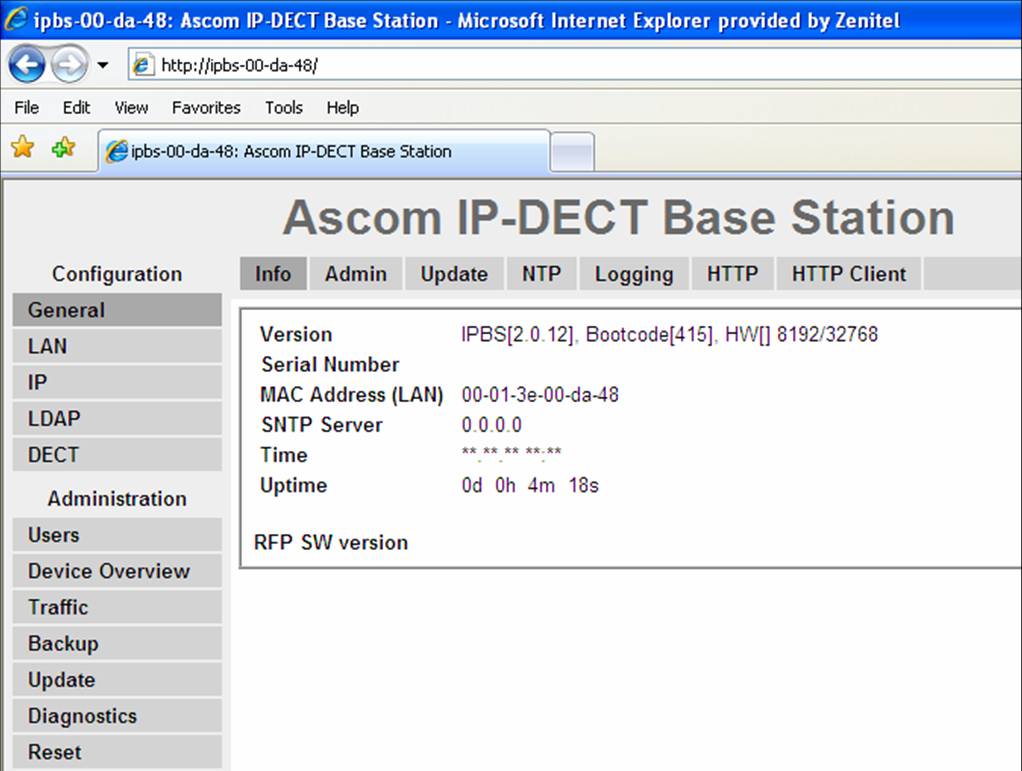 Ascom log on.jpg