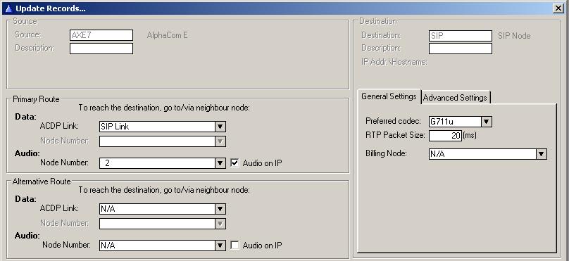 Configuration guide for AudioCodes MP114 118 - Define the AlphaCom SIP routing.jpg