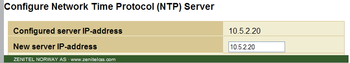 Configure Network Time Protocol (NTP) Server